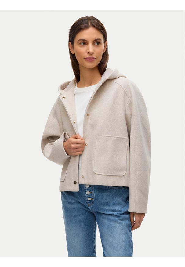 Vero Moda Kurtka przejściowa Fortunerome 10331598 Beżowy Regular Fit. Kolor: beżowy. Materiał: syntetyk