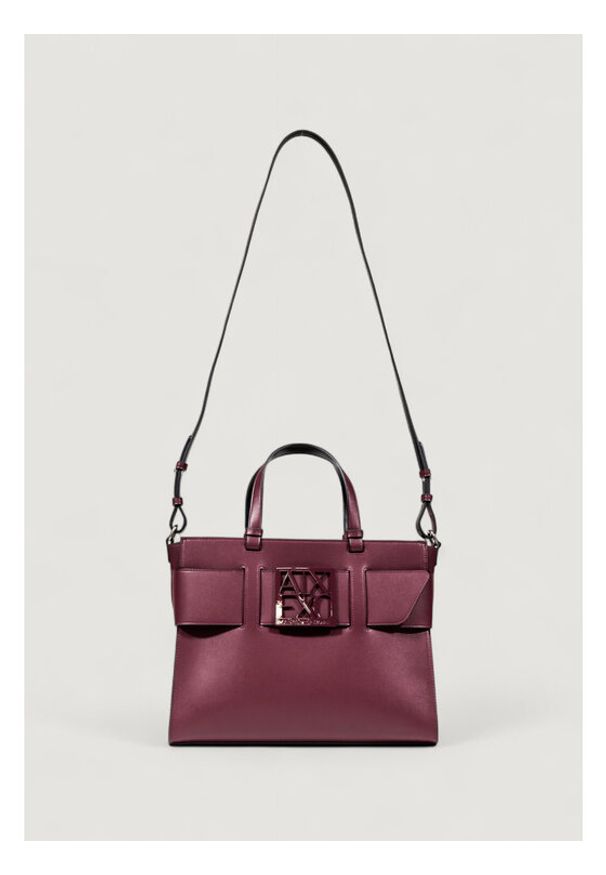 Armani Exchange Torebka 942689 0A874 UA343 Bordowy. Kolor: czerwony. Materiał: skórzane