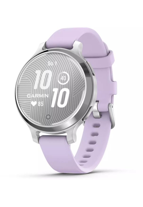GARMIN - Zegarek sportowy Garmin Lily 2 Active Fioletowy (010-02891-01). Kolor: fioletowy. Styl: sportowy