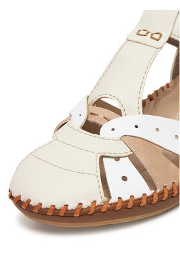 Rieker Sandały CEO-M1655-61 Beżowy. Kolor: beżowy. Materiał: syntetyk