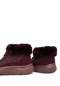 skechers - Skechers Trzewiki 144841/BURG Bordowy. Kolor: czerwony. Materiał: materiał #3