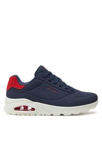 skechers - Skechers Sneakersy Uno - Suited On Air 183004 Granatowy. Kolor: niebieski. Materiał: skóra #1