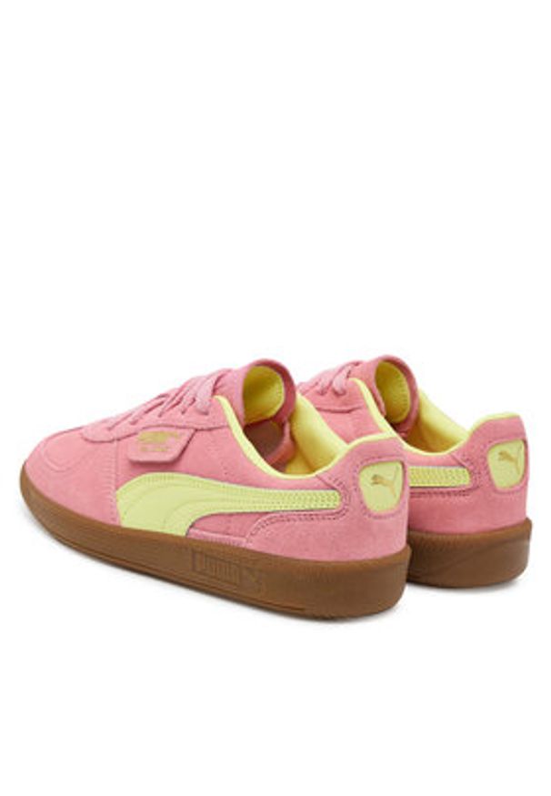 Puma Sneakersy Palermo Jr 397271 43 Różowy. Kolor: różowy. Materiał: skóra, zamsz