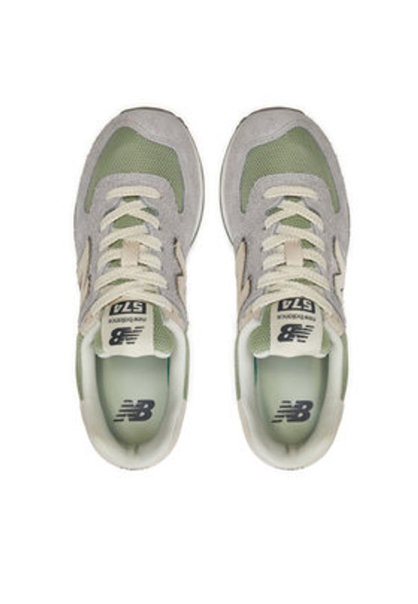 New Balance Sneakersy WL574GA2 Szary. Kolor: szary. Materiał: materiał. Model: New Balance 574