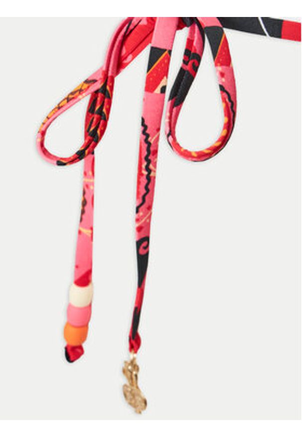 Seafolly Dół od bikini Atlantis 40687-127 Różowy. Kolor: różowy. Materiał: syntetyk