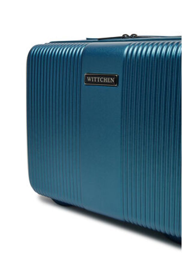 Wittchen - WITTCHEN Kuferek 56-3P-904-90 Niebieski. Kolor: niebieski
