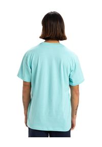 Quiksilver - Koszulka z krótkim rękawem dla Mężczyzn SUN FADED Niebieski. Kolor: niebieski. Materiał: materiał, bawełna. Długość rękawa: krótki rękaw. Długość: krótkie