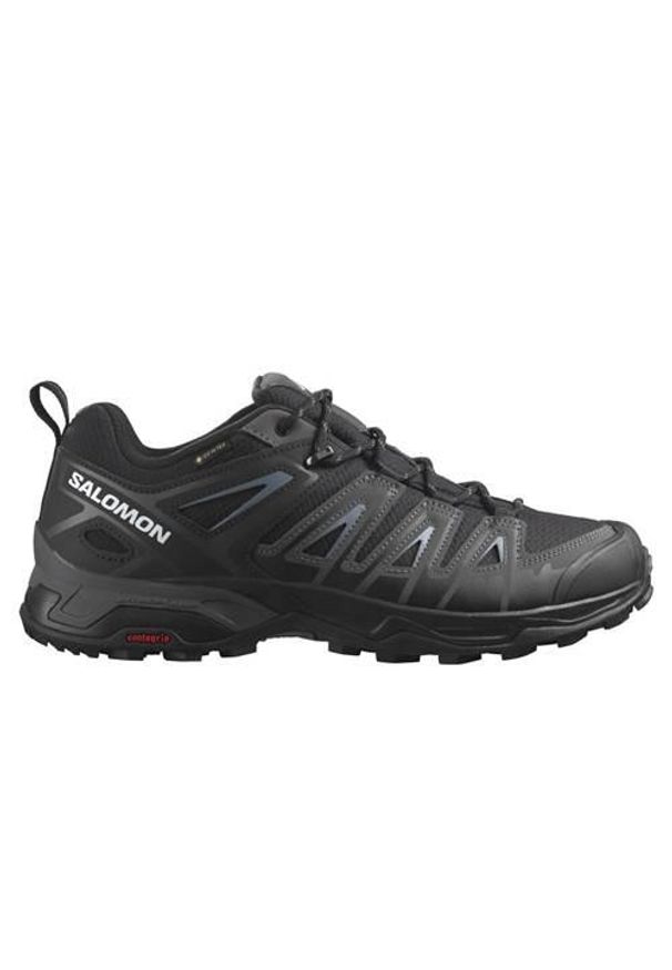 salomon - Buty trekkingowe męskie Salomon X Ultra Pioneer Gtx. Zapięcie: sznurówki. Kolor: czarny. Materiał: guma, materiał, tkanina, syntetyk. Szerokość cholewki: normalna