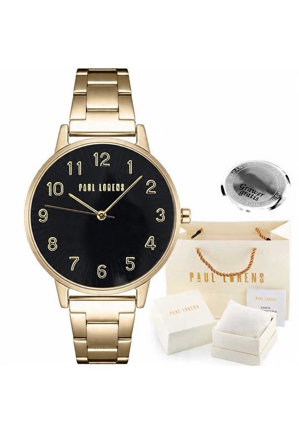 Zegarek damski Paul Lorens VARESE-1D1 Z GRAWEREM