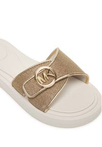 MICHAEL Michael Kors Klapki 40R6MKFA1D Złoty. Kolor: złoty. Materiał: materiał #3
