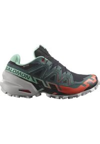salomon - Buty do biegania damskie Salomon Speedcross 6 Gtx. Zapięcie: sznurówki. Kolor: wielokolorowy. Materiał: materiał. Szerokość cholewki: normalna. Model: Salomon Speedcross. Sport: bieganie