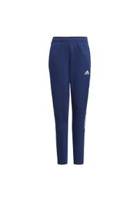 Adidas - Spodnie piłkarskie dla dzieci adidas Tiro 21 Sweat. Kolor: biały, niebieski, wielokolorowy #1