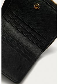Tory Burch - Portfel skórzany. Kolor: czarny. Materiał: skóra. Wzór: gładki #2