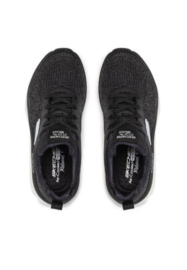 skechers - Skechers Sneakersy Daily Beauty 149815/BLK Czarny. Kolor: czarny. Materiał: materiał