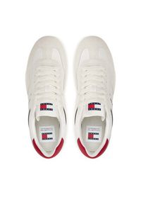 Tommy Jeans Sneakersy Tjm Leather Retro Cupsole EM0EM01414 Kolorowy. Materiał: zamsz, skóra. Wzór: kolorowy #3