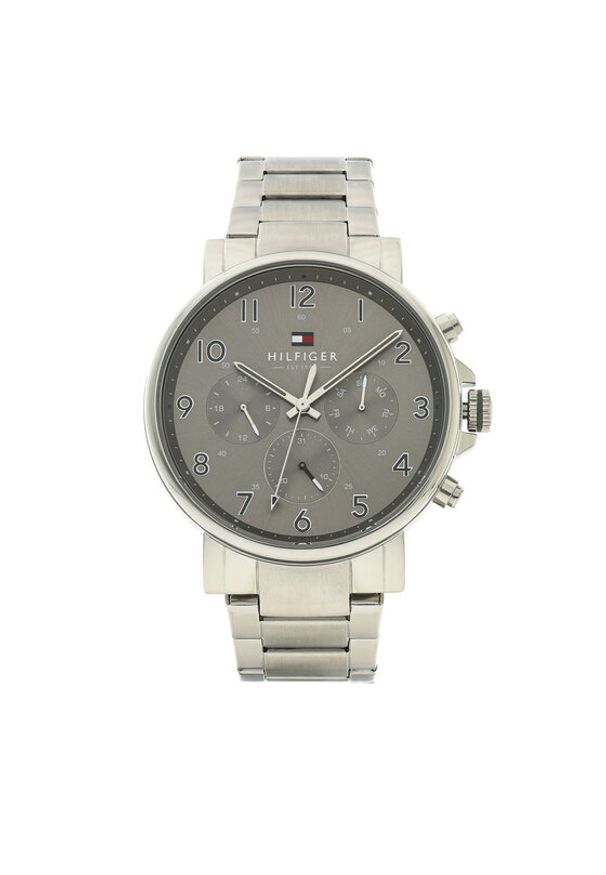 TOMMY HILFIGER - Tommy Hilfiger Zegarek Daniel TH1710382 Srebrny. Kolor: srebrny
