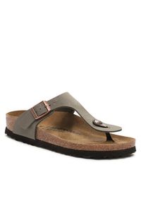 Birkenstock Japonki Gizeh Bs 0043393 Szary. Kolor: szary. Materiał: skóra #4