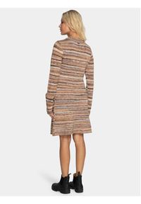 Billabong Sukienka dzianinowa Feel So Good EBJKD00106 Brązowy Regular Fit. Kolor: brązowy. Materiał: syntetyk #3