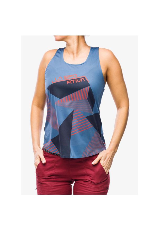 LA SPORTIVA - Top wspinaczkowy damski La Sportiva Comp Tank. Kolor: niebieski