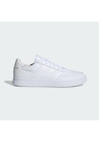 Adidas - Breaknet 2.0 Shoes. Okazja: na co dzień. Kolor: biały. Materiał: materiał. Sport: turystyka piesza, tenis