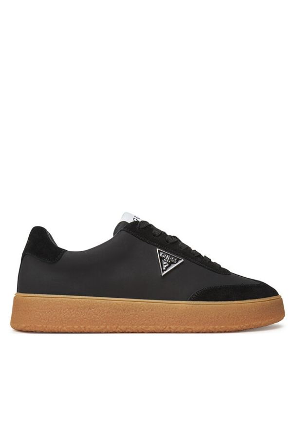 Guess Sneakersy FMTWIM LEA12 Czarny. Kolor: czarny. Materiał: skóra