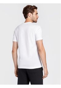 Calvin Klein Jeans T-Shirt J30J320936 Biały Slim Fit. Kolor: biały. Materiał: bawełna