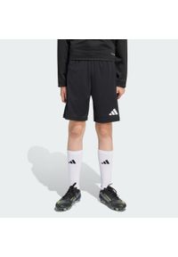 Adidas - Spodenki treningowe dziecięce Entrada 26. Kolor: czarny, wielokolorowy, biały. Styl: klasyczny, sportowy #1