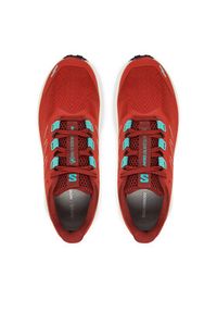 salomon - Salomon Buty do biegania Aero Blaze 3 Grvl L47915000 Pomarańczowy. Kolor: pomarańczowy. Materiał: materiał #4
