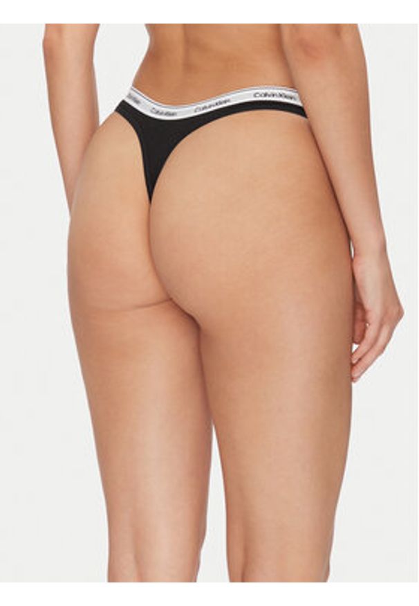 Calvin Klein Underwear Komplet 3 par stringów 000QD5209E Kolorowy. Materiał: bawełna. Wzór: kolorowy