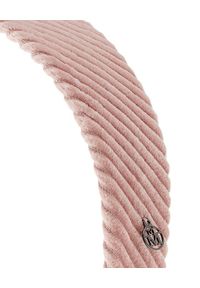 MAISON MICHEL PARIS - Różowa opaska Miwa. Kolor: różowy, wielokolorowy, fioletowy. Materiał: bawełna #3