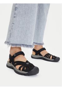 keen - Keen Sandały Rose Sandal 1008783 Czarny. Kolor: czarny. Materiał: skóra, nubuk #1