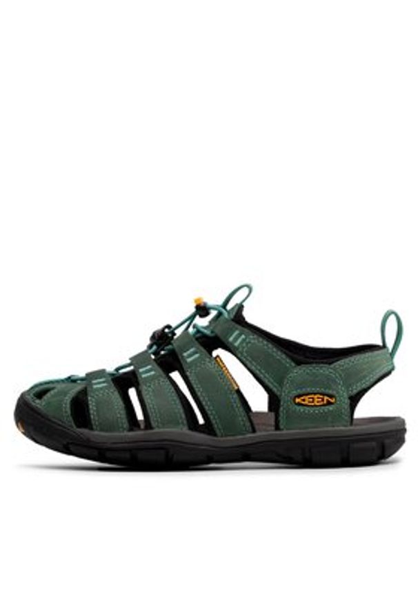 keen - Keen Sandały Clearwather Cnx Leather 1014371 Zielony. Kolor: zielony. Materiał: skóra, nubuk