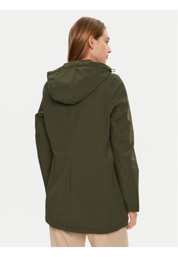 Champion Kurtka przejściowa 117570 Khaki Regular Fit. Kolor: brązowy. Materiał: syntetyk