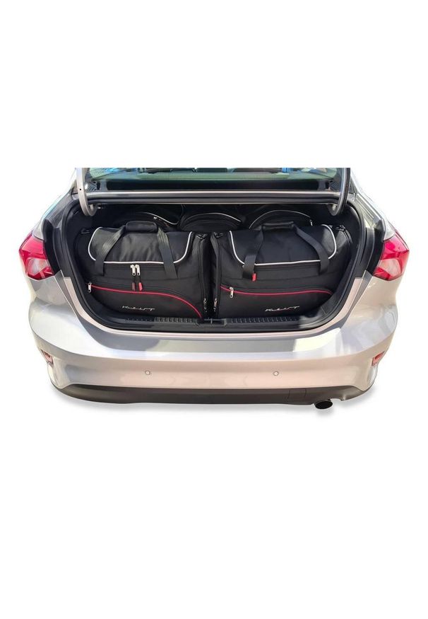 KJUST - Torby Do Bagażnika Ford Focus Limousine 2020-2021 5Szt Kjust. Kolor: czarny. Styl: sportowy