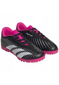 Buty do piłki nożnej dla dzieci Adidas Predator Accuracy.4 TF Jr. Kolor: czarny. Sport: piłka nożna