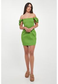 Elisabetta Franchi - Sukienka hiszpanka ELISABETTA FRANCHI. Typ kołnierza: dekolt hiszpanka #5