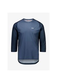 Bluza rowerowa męska POC Motion Air 3/4 Jersey. Kolor: niebieski. Materiał: jersey. Sport: kolarstwo