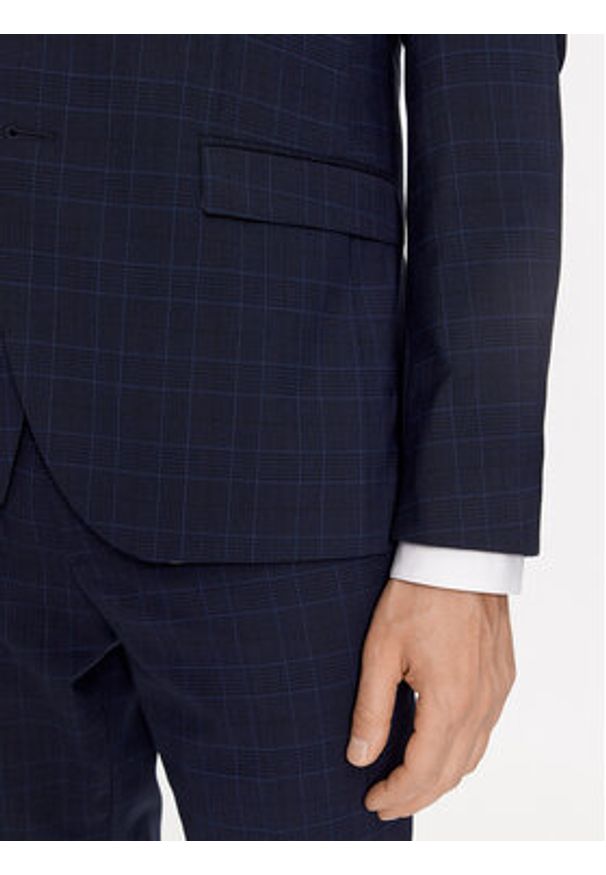 Hugo Garnitur Arti/Hesten232X 50496660 Granatowy Extra Slim Fit. Kolor: niebieski. Materiał: syntetyk