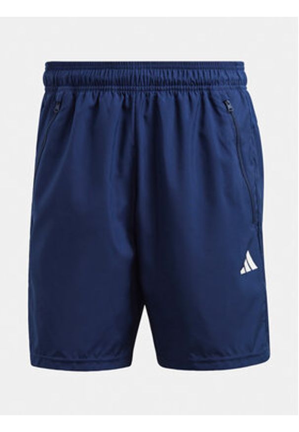 Adidas - adidas Szorty sportowe Train Essentials IC6977 Niebieski Regular Fit. Kolor: niebieski. Materiał: syntetyk. Styl: sportowy