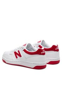 New Balance Sneakersy BB480LTR Biały. Kolor: biały