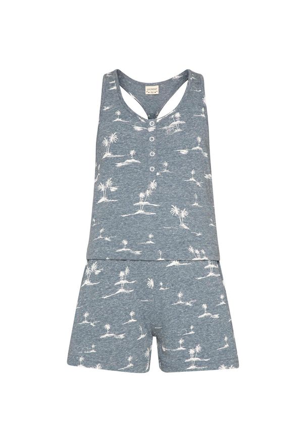 Protest - Kombinezon dziecięcy PROTEST HONEY JR playsuit. Kolor: niebieski. Sport: turystyka piesza