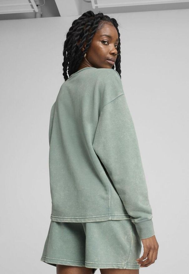 Bluza sportowa damska Puma Class Comfort Washed Tr. Kolor: zielony
