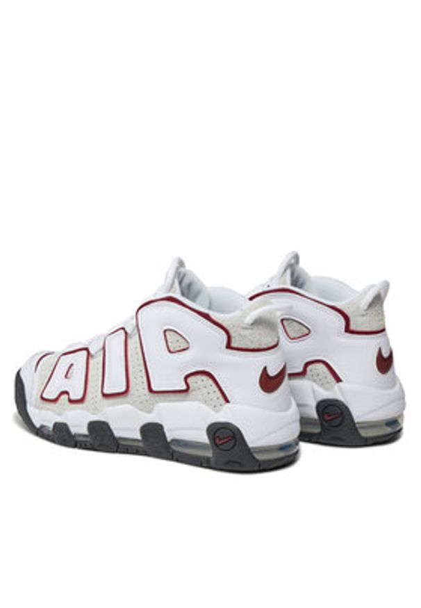 Nike Sneakersy Air More Uptempo '96 FB1380 100 Biały. Kolor: biały. Materiał: skóra, zamsz