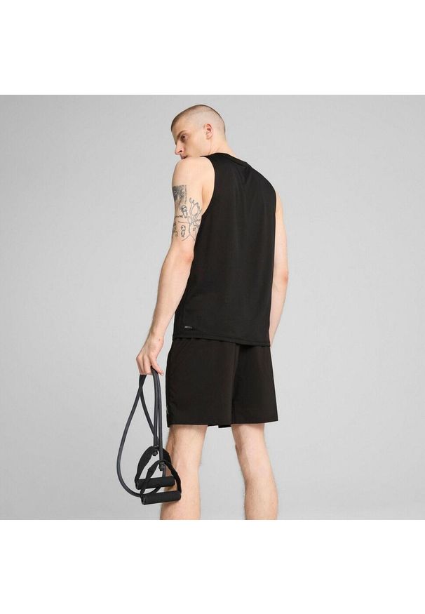 Podkoszulek Puma M Tad Essential Sleeveless Tank, Mężczyźni. Kolor: czarny. Materiał: materiał, poliester
