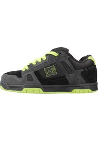 DC Shoes - Buty DC STAG Szary. Kolor: szary. Materiał: tkanina, skóra