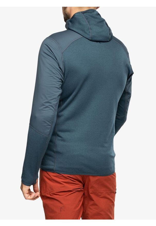 Bluza rozpinana męska Rab Ascendor Summit Hoody. Kolor: niebieski
