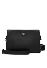 Guess Saszetka HMMISA P6157 Czarny. Kolor: czarny. Materiał: skóra #3