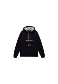 Bluza z kapturem Napapijri Burgee Wint 4. Typ kołnierza: kaptur. Kolor: czarny #1