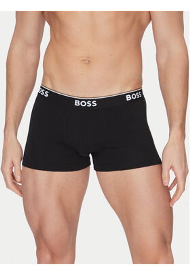 BOSS Komplet 3 par bokserek 50531684 Kolorowy. Materiał: bawełna. Wzór: kolorowy