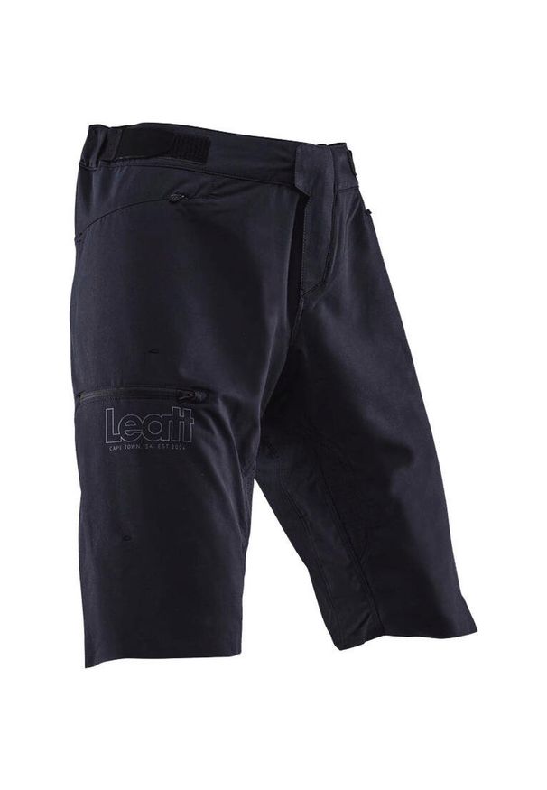 Spodenki rowerowe LEATT Shorts MTB Enduro 1.0. Kolor: czarny. Sport: kolarstwo